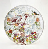 Zinnia Dinner Plate by Rothshank Artworks