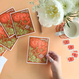 Thinking of You (Red Poppies) Card by Heartell Press
