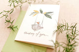 Porch Swing Thinking of You Greeting Card by Sweet Julie Marie