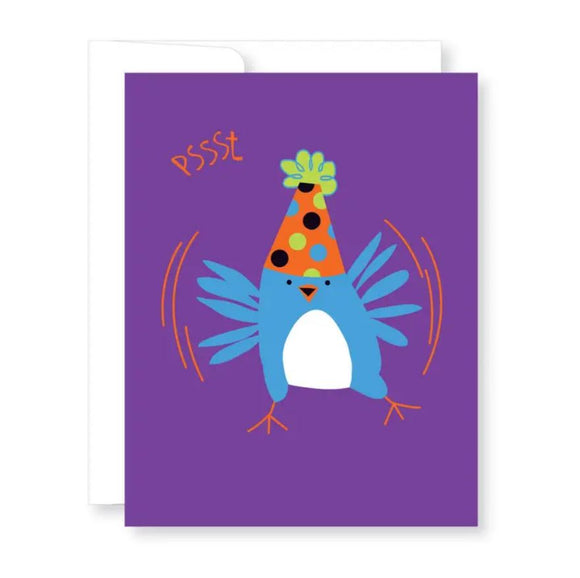 Birthday Bird With a Secret Greeting Card from Great Arrow Cards