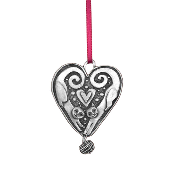 You're Purr-fect Ornament by Leandra Drumm Designs