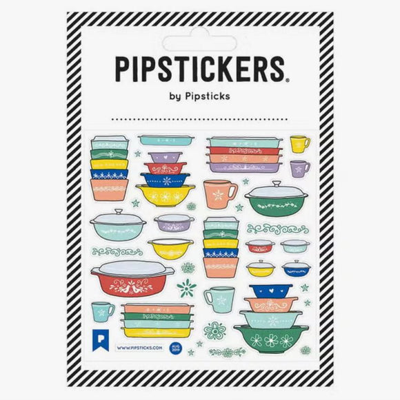 Vintage Pyrex Stickers by Pipsticks