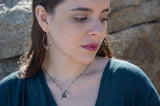 Pyrite Pyramid Necklace by Vanessa Savlen