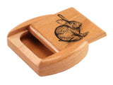 Rabbit 2” Flat Wide Secret Box by Heartwood Creations