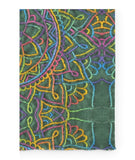 Rainbow Embroidery Scarf by Abby Schrup