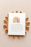 Rainbow Encouragement Greeting Card by Sweet Julie Marie