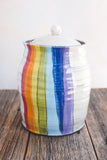 Rainbow Small Jar by ZPots