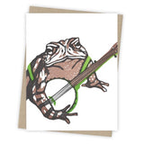 Ramblin' Toad Card by Burdock & Bramble
