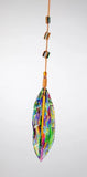 Glass Feathers with Beads by Scott Staats Glass