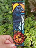 Raven Bookmark by Sarah Angst