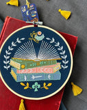 Reader Embroidery Kit by Rikrack Embroidery