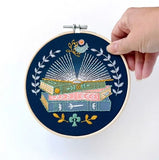 Reader Embroidery Kit by Rikrack Embroidery