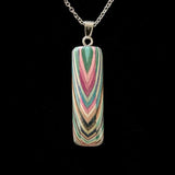 Rectangle Featherwoods Pendant #1107 by Buzz Coren