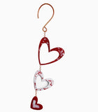 Copper Enamel Heart Minichain by Annabelle Noel Designs