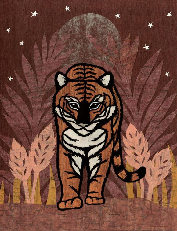 Red Sky At Night Print by Angie Pickman