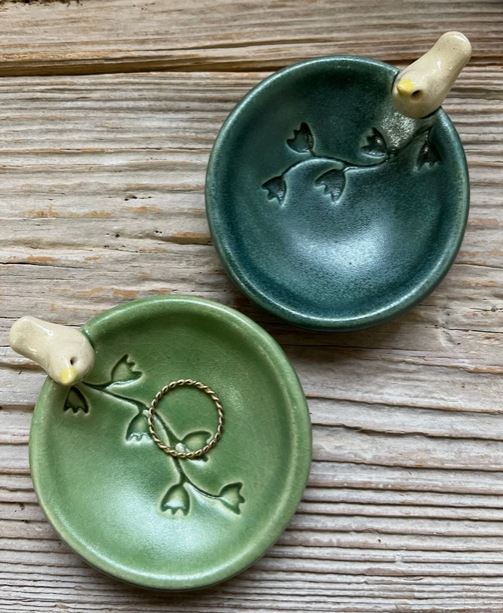 Bird Ring Dish by Tasha McKelvey