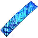 Dichroic Glass Ripple Barrette - Medium by Glass Town USA