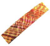 Dichroic Glass Ripple Barrette - Medium by Glass Town USA
