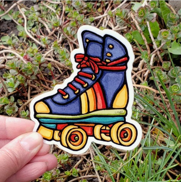 Roller Skate Sticker by Sarah Angst
