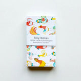 Rooster Friends Tiny Note Cards by Honeyberry Studios