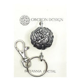 Rose Key Ring Purse Hook by Oberon Design