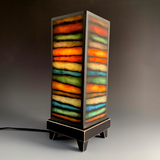 Rough Stripes Mood Lamp by Macone Clay