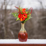 Tall Bud Vase by Blanket Creek Pottery