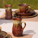 Curved Mug by Blanket Creek Pottery