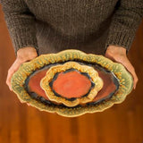 Scalloped Platter by Blanket Creek Pottery