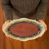 Scalloped Platter by Blanket Creek Pottery