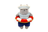 Sailor Cat Felt Doll Kit by Kiriki Press