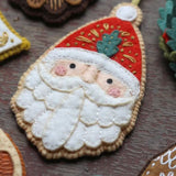 Santa Claus Felt Ornament Kit by Kiriki Press