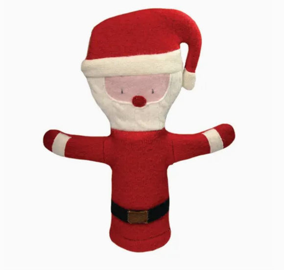 Wool Santa Puppet by Cate & Levi