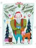 10 Boxed Santa Holiday Notecards by Artists to Watch