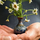 Extra-Small Amphora Bud Vase - Pattern by Plays in Mud Pottery