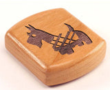 Scottie Dog 2” Flat Wide Secret Box by Heartwood Creations