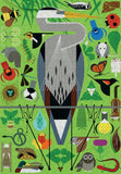 Charley Harper: Secret Sanctuary 500-Piece Jigsaw Puzzle