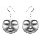 Serene Face Earrings by Oberon Design