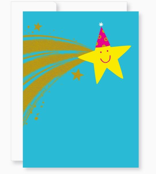 Birthday Shooting Star Greeting Card from Great Arrow Cards