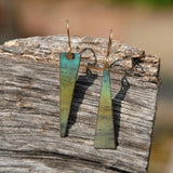 Single Drop Earrings by David M Bowman Studio