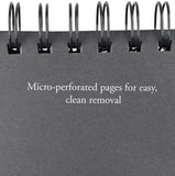 Portable Black Paper Sketch Pad