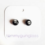 Skull Studs by TommyGunGlass