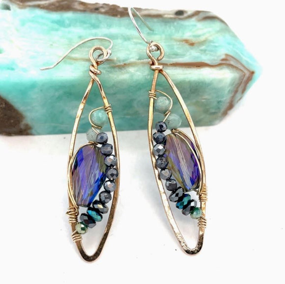 Skyfall Earrings by Vanessa Savlen