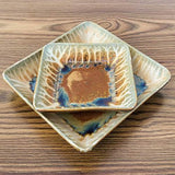 Small Square Plate by Blanket Creek Pottery
