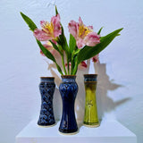 Small Amphora Bud Vase - Half-Pattern by Plays in Mud Pottery