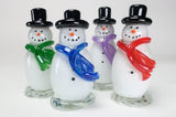 Glass Snowmen by Grateful Gathers Glass