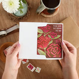 You Are So Dear To Me (Roses) Card by Heartell Press