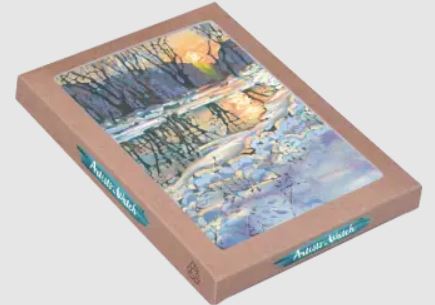 Solstice Sunrise 12 Holiday Card Boxed Set by Artists to Watch