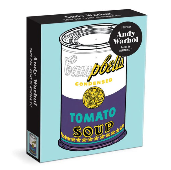 Andy Warhol: Soup Can Paint by Number