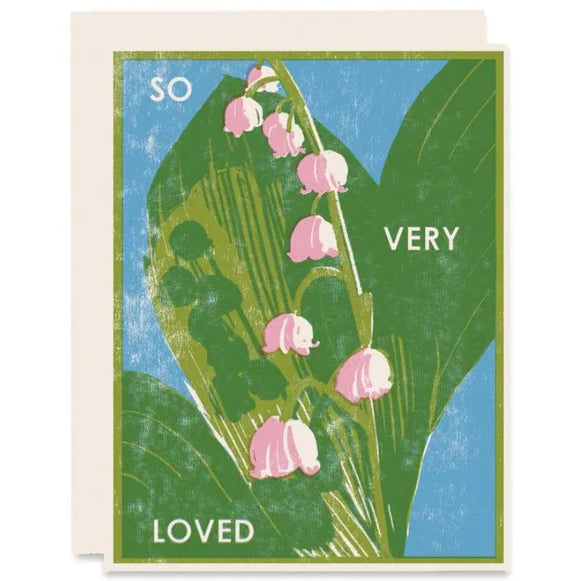So Very Loved Card by Heartell Press